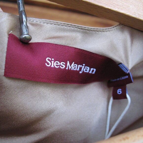 NWT Sies Marjan Silk Charmeuse Bias Cut Tunic Top - Picture 14 of 14